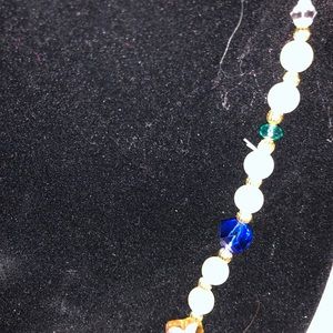Glass beads necklace